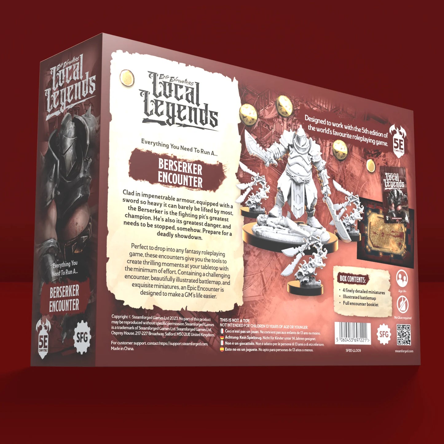 Epic encounters: Local Legends - Berserker Encounter