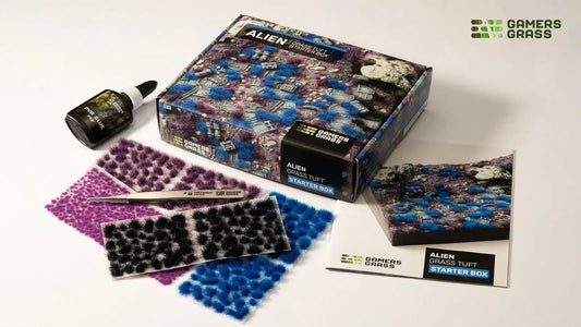 Gamers Grass Tuft Starter Box - Alien