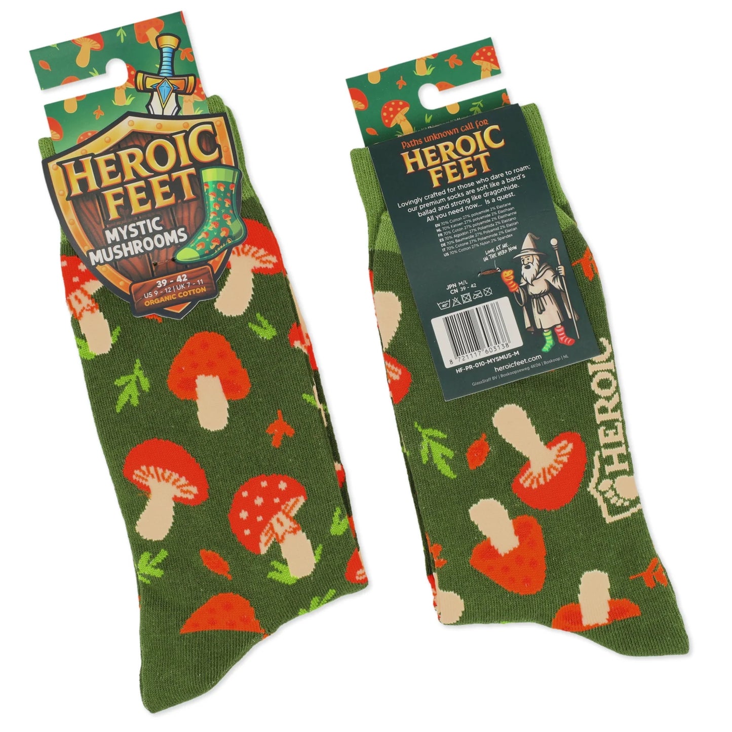 Heroic Feet - Mystic Mushrooms
