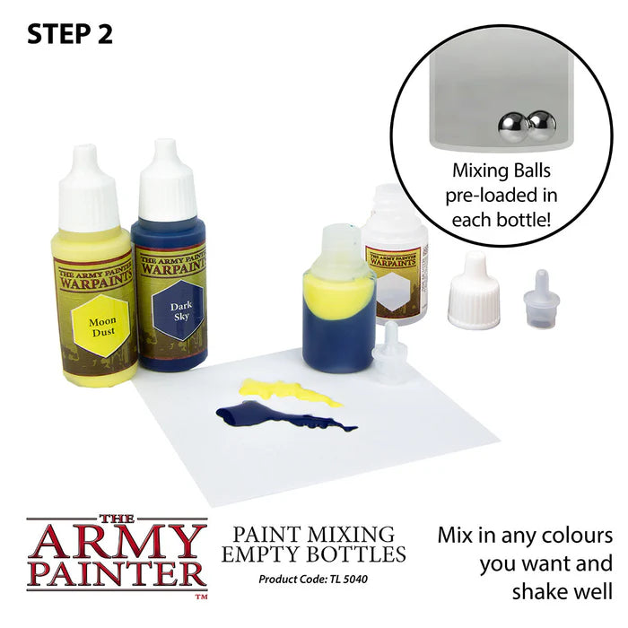 Lege Mixing Bottles (6 x 12ml)
