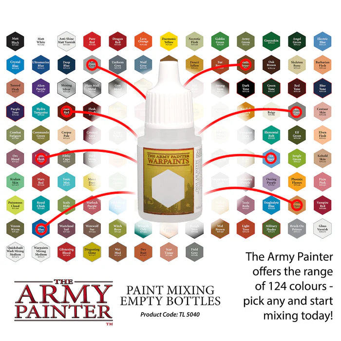 Lege Mixing Bottles (6 x 12ml)