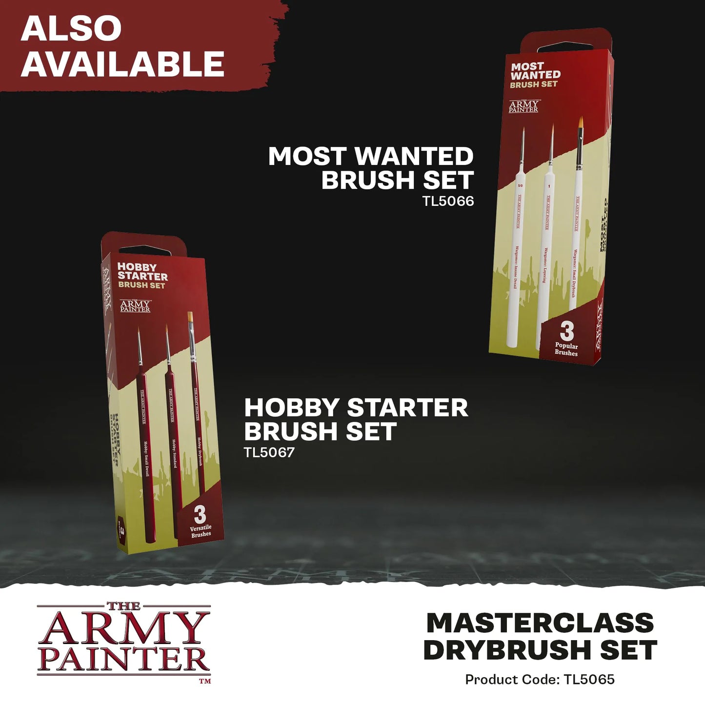 Brush Set - Masterclass Drybrush