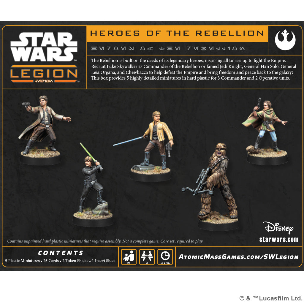 Star Wars - Legion Heroes of the Rebellion