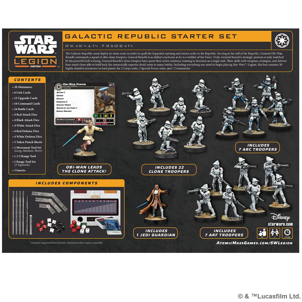 Star Wars - Legion Galactic Republic Starter
