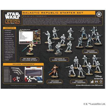 Star Wars - Legion Galactic Republic Starter