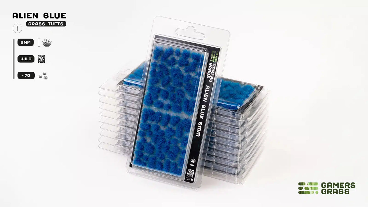 Gamers Grass Tuft - Alien Turquoise 6mm (75 stuks)