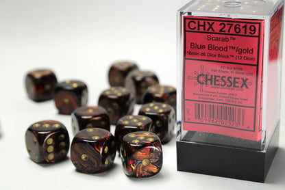 CHX 27619 - Scarab Blue Blood/Gold