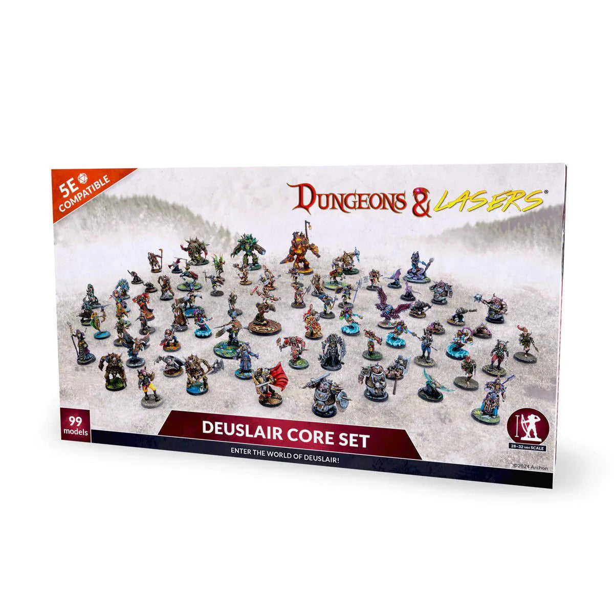 Dungeons & Lasers - Deuslair Core Set: Enter the World of Deuslair!