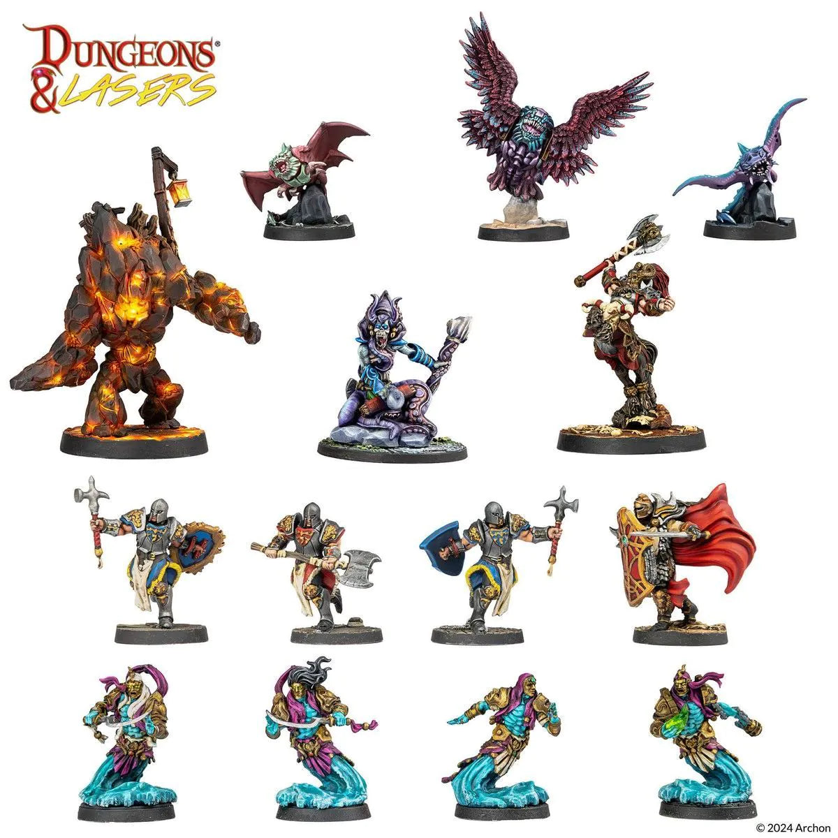 Dungeons & Lasers - Deuslair Core Set: Enter the World of Deuslair!