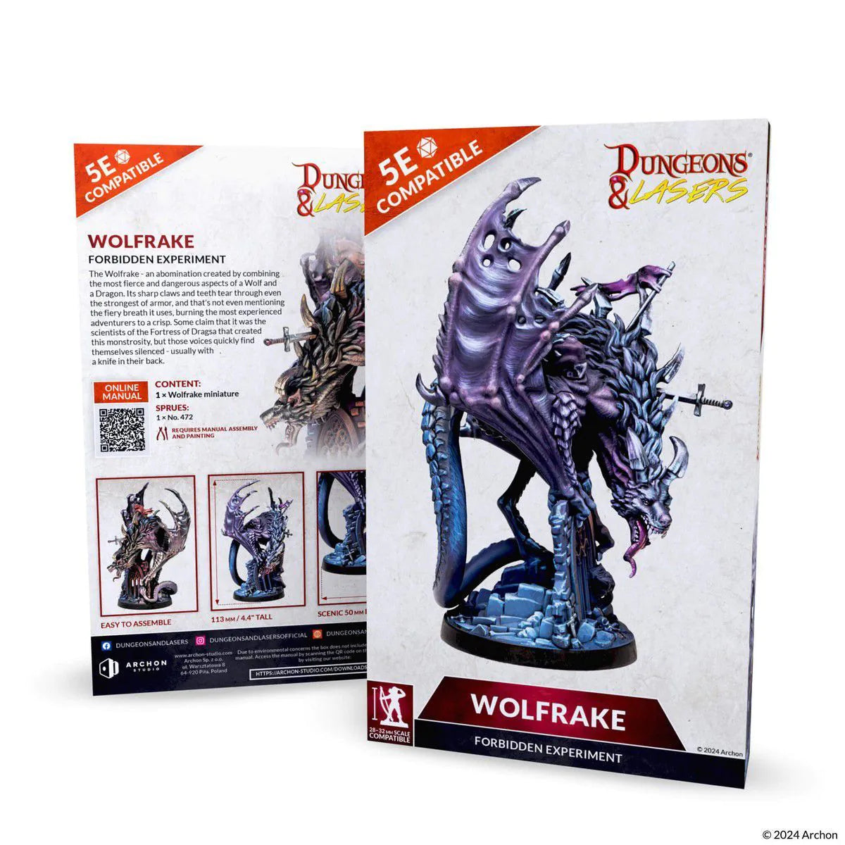 Dungeons & Lasers - Wolfrake: Forbidden Experiment