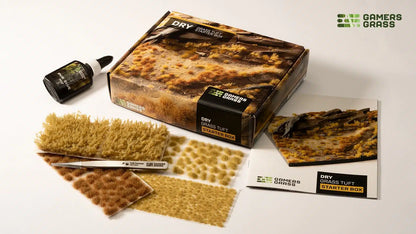 Gamers Grass Tuft Starter Box - Dry Grass