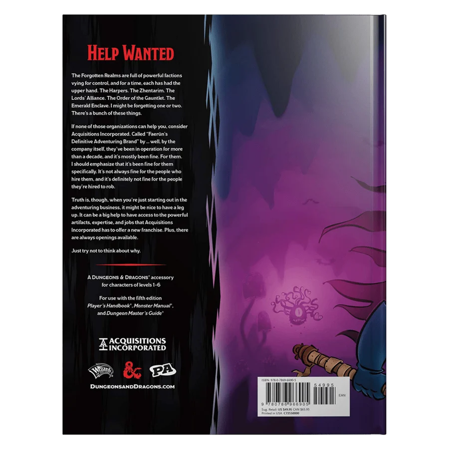 D&D - Acquisitions Incorporated