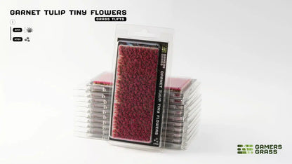 Garnet Tulip Tiny Flowers