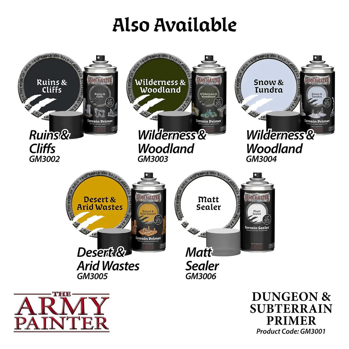GameMaster Terrain Primer: Dungeon & Subterrain (300ml)