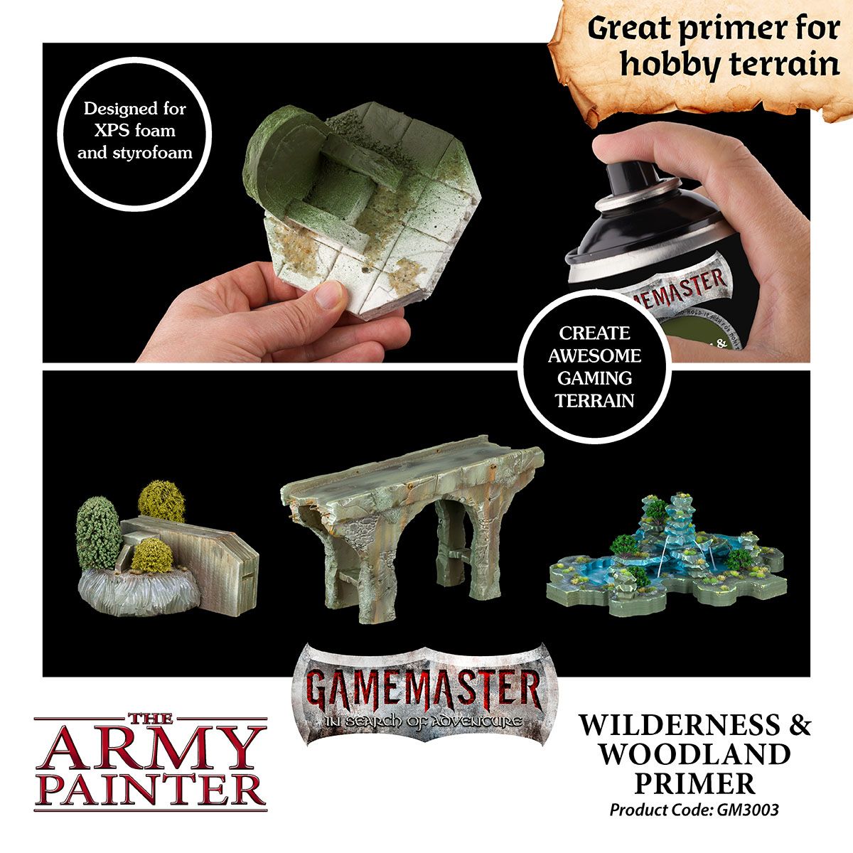 GameMaster Terrain Primer: Wilderness & Woodlands (300ml)