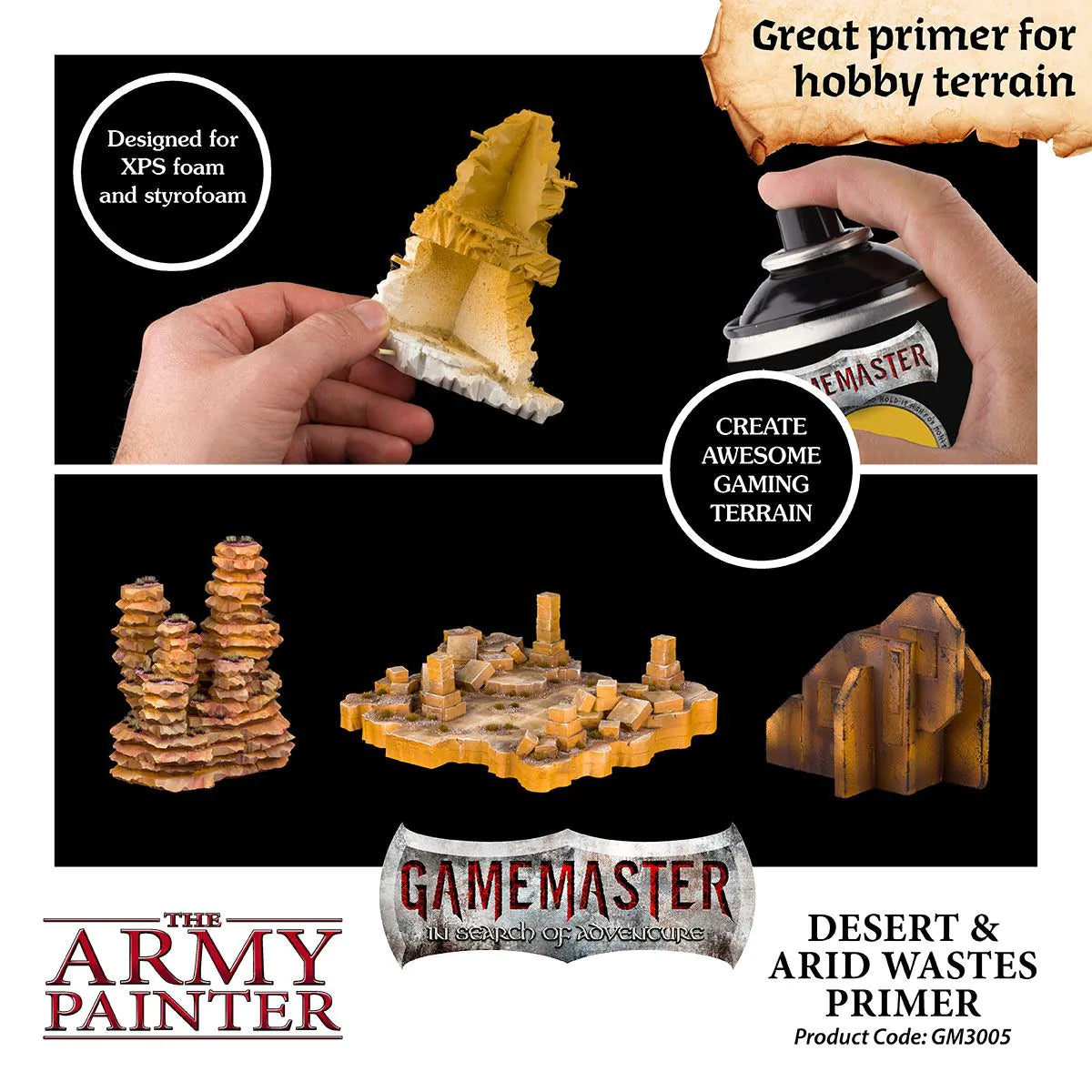 GameMaster Terrain Primer: Desert & Arid Wastes (300ml)