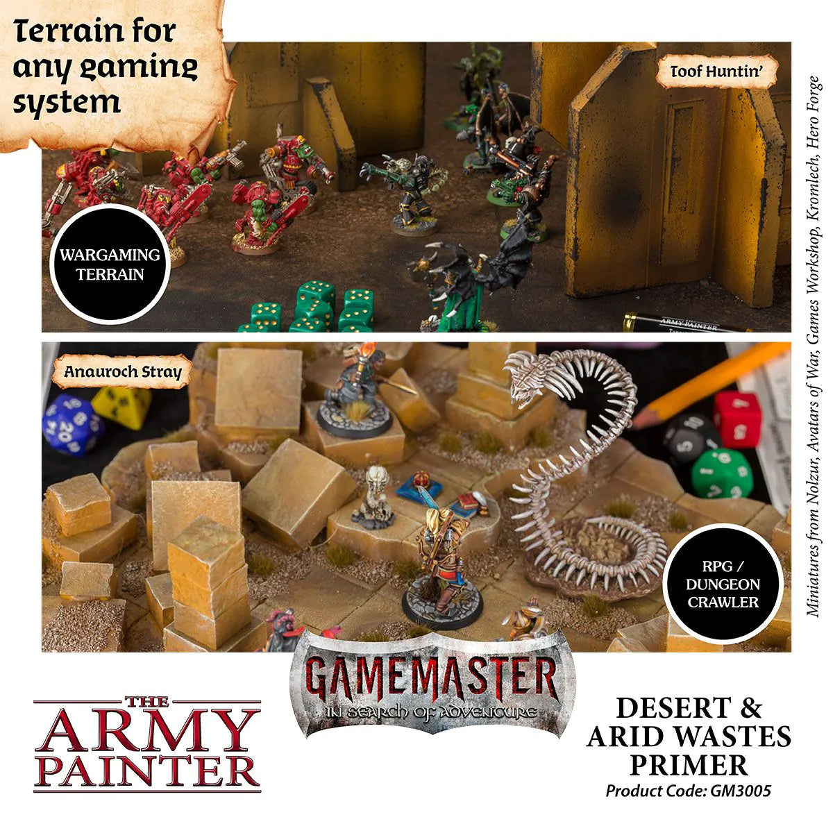 GameMaster Terrain Primer: Desert & Arid Wastes (300ml)