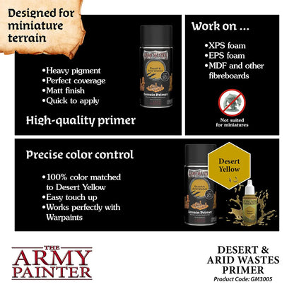GameMaster Terrain Primer: Desert & Arid Wastes (300ml)