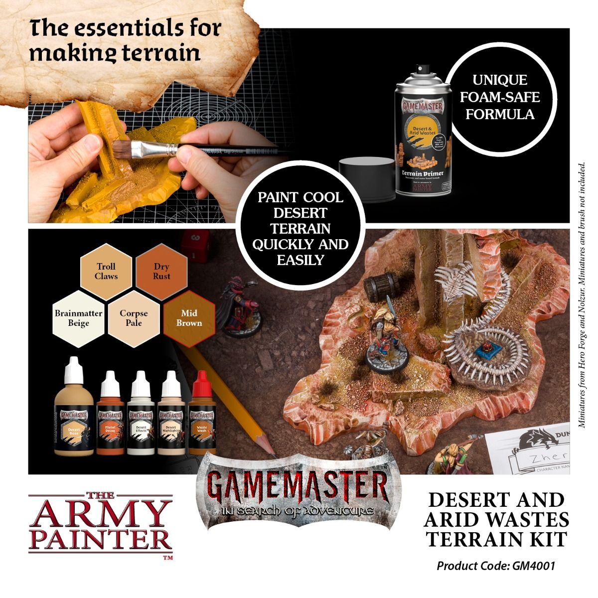 GameMaster: Desert & Arid Wastes - Terrain Kit