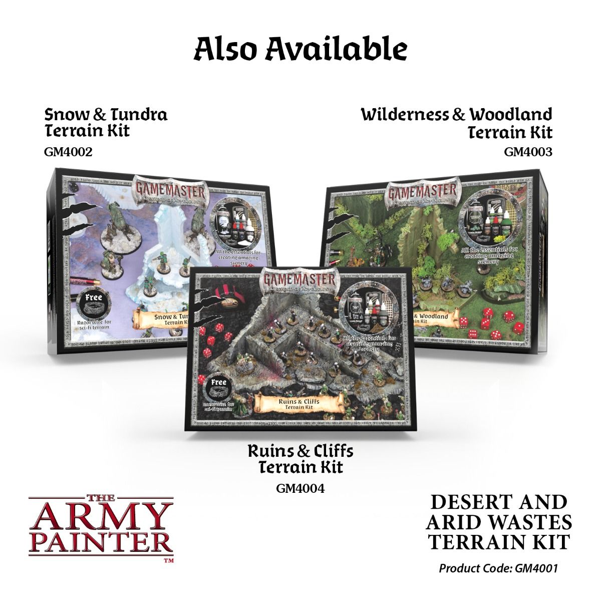 GameMaster: Desert & Arid Wastes - Terrain Kit