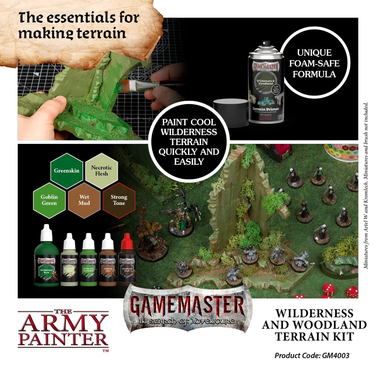 GameMaster: WiIderness & Woodland - Terrain Kit