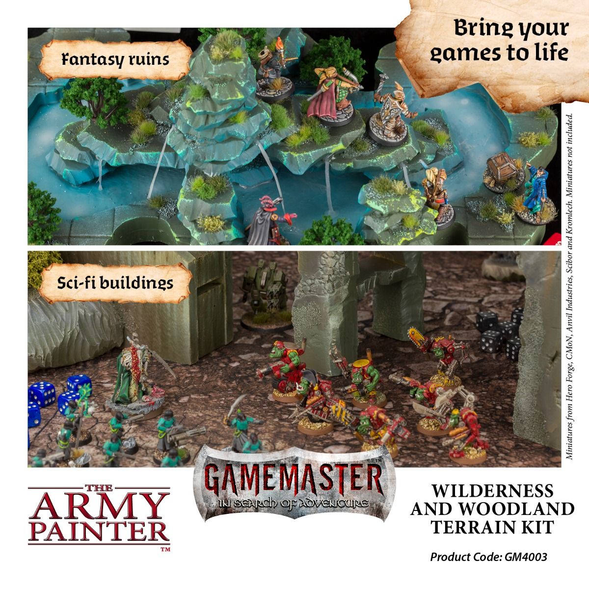 GameMaster: WiIderness & Woodland - Terrain Kit