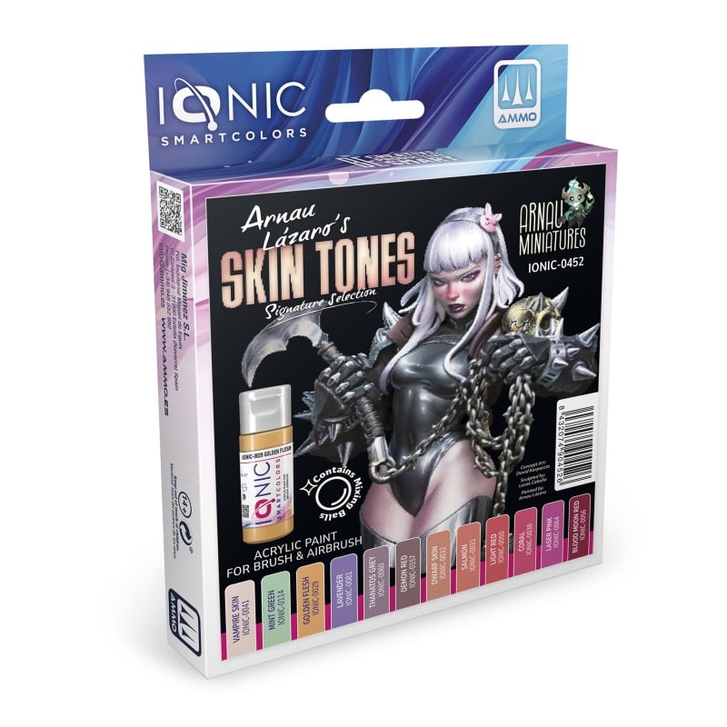 Ionic Paint Set - Skin Tones