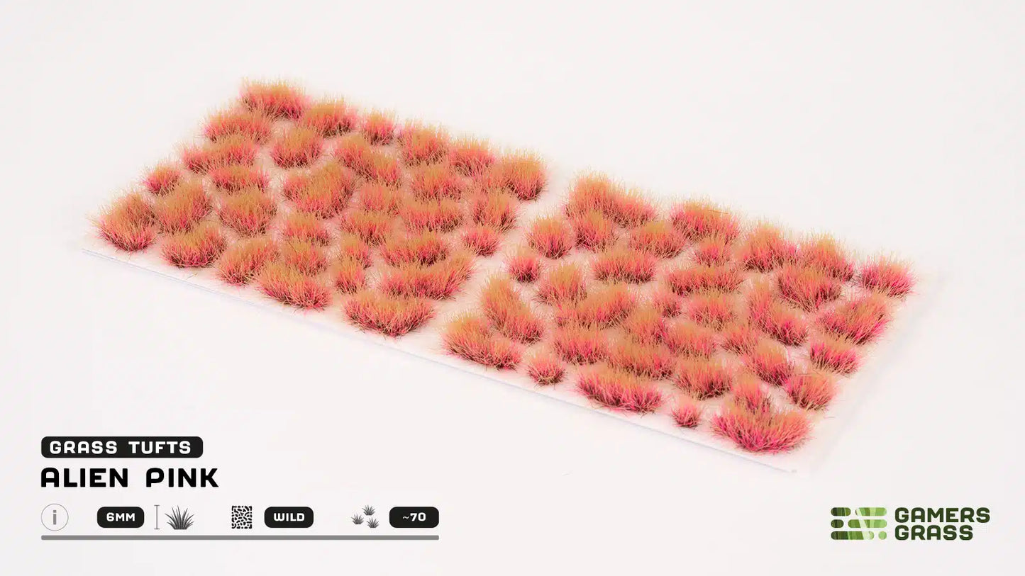 Gamers Grass Tuft - Alien Pink 6mm (70 stuks)