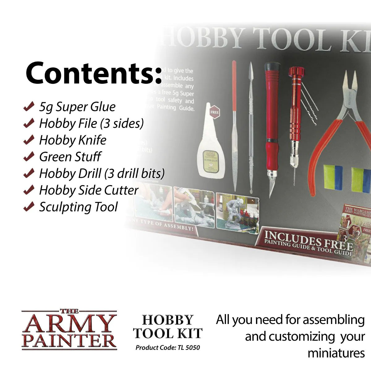 Hobby Tool Kit - 6 Hobby Tools