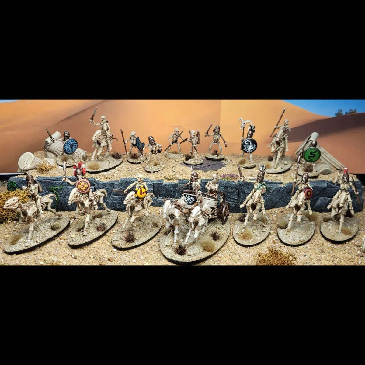 Classic Fantasy - Skeleton Cavalry and Chariots