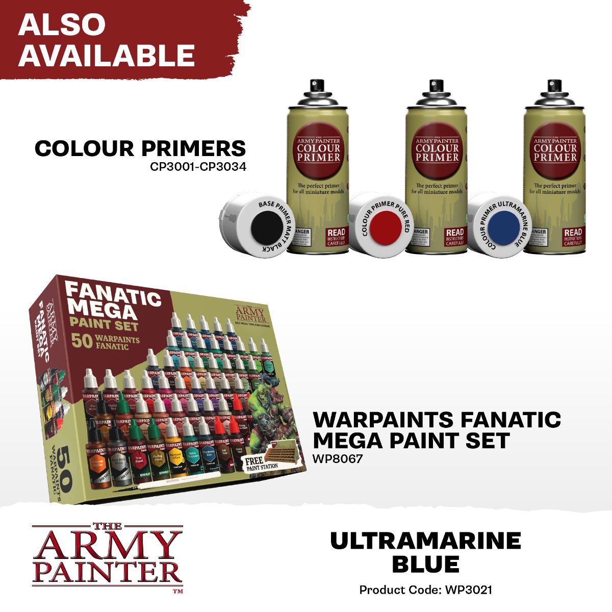 Warpaints Fanatic Acrylic: Ultramarine Blue