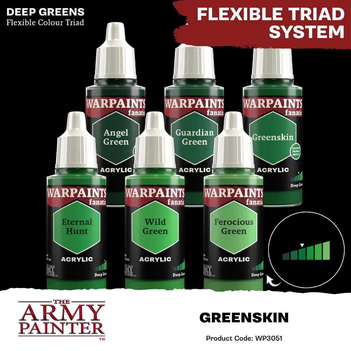 Warpaints Fanatic Acrylic: Greenskin