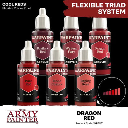 Warpaints Fanatic Acrylic: Dragon Red