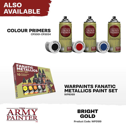 Warpaints Fanatic Metallic: Bright Gold