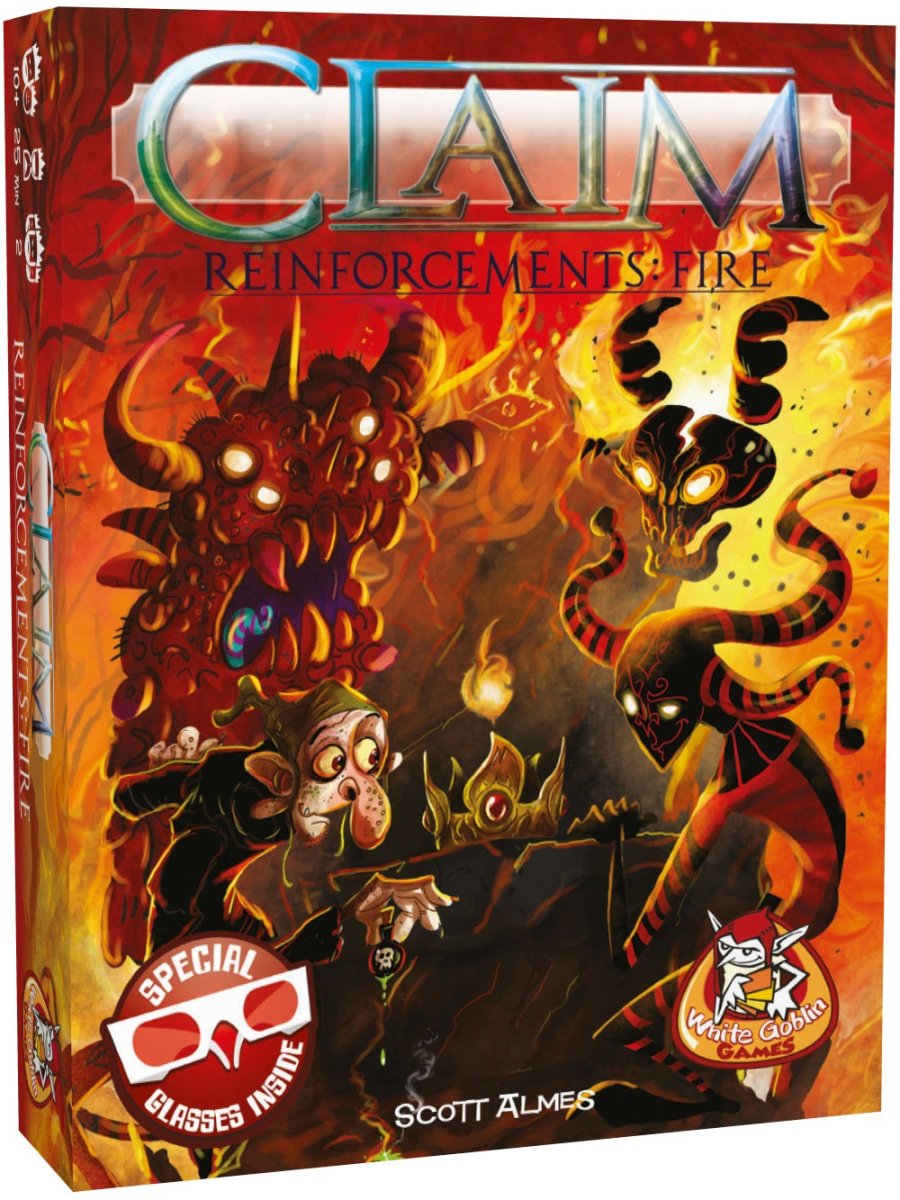 Claim Reinforcements: Fire (White Goblin Games) - Draakestein - 8718026304348